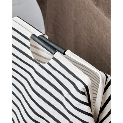 Laundry bag, hdstripes, black and white