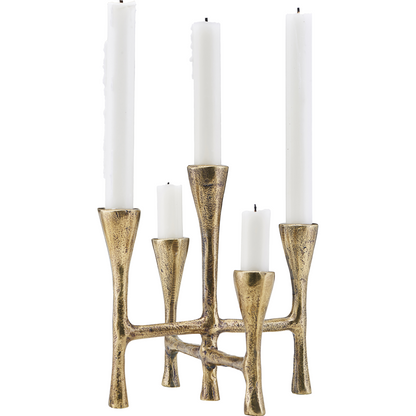 Candlestick, HDTristy, brass finish