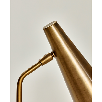 Table lamp, HDPrecise, brass