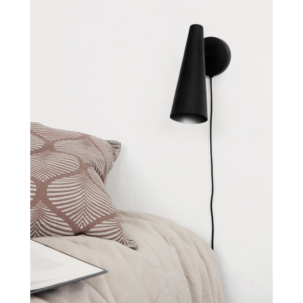 Wall lamp, hdprecise, mat black