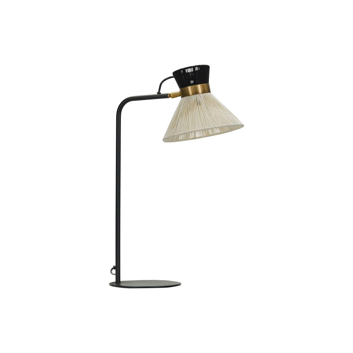 Table lamp, HDCord, black