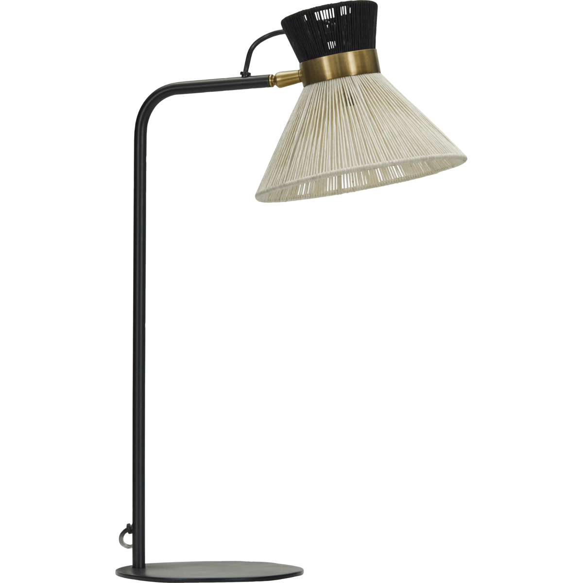 Table lamp, HDCord, black