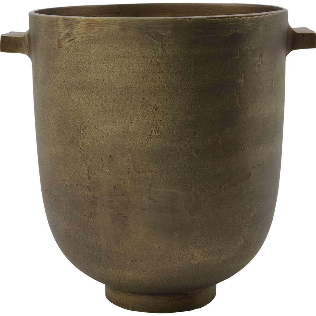 Herbal pot, hdfoem, antique brass