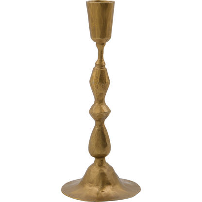 Candlestick, HDDON, Antique Gold Finish