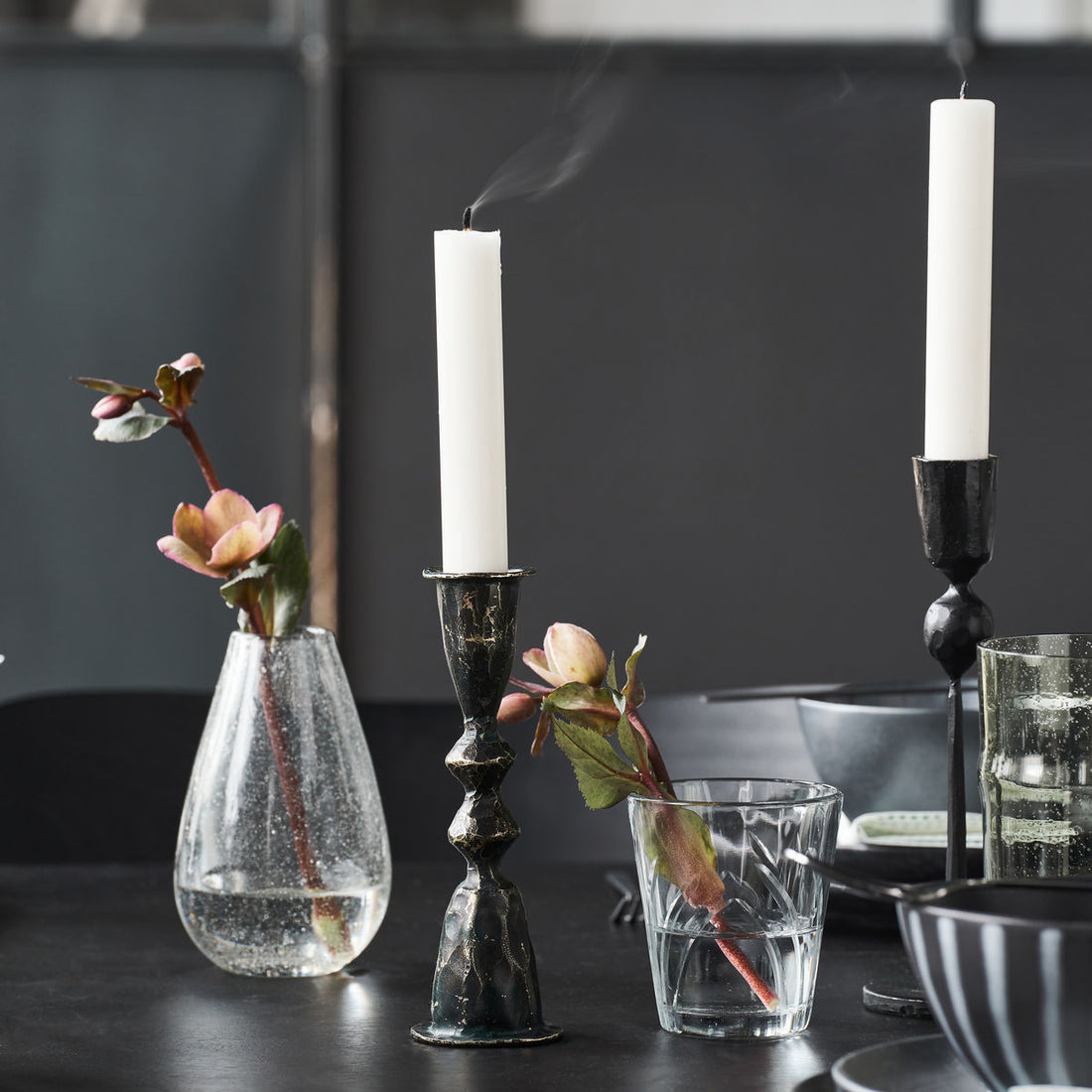 Candlestick, Hdmero, black