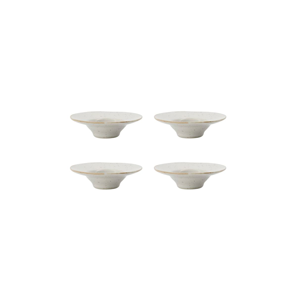 Egg cup, hdpion, gray/white