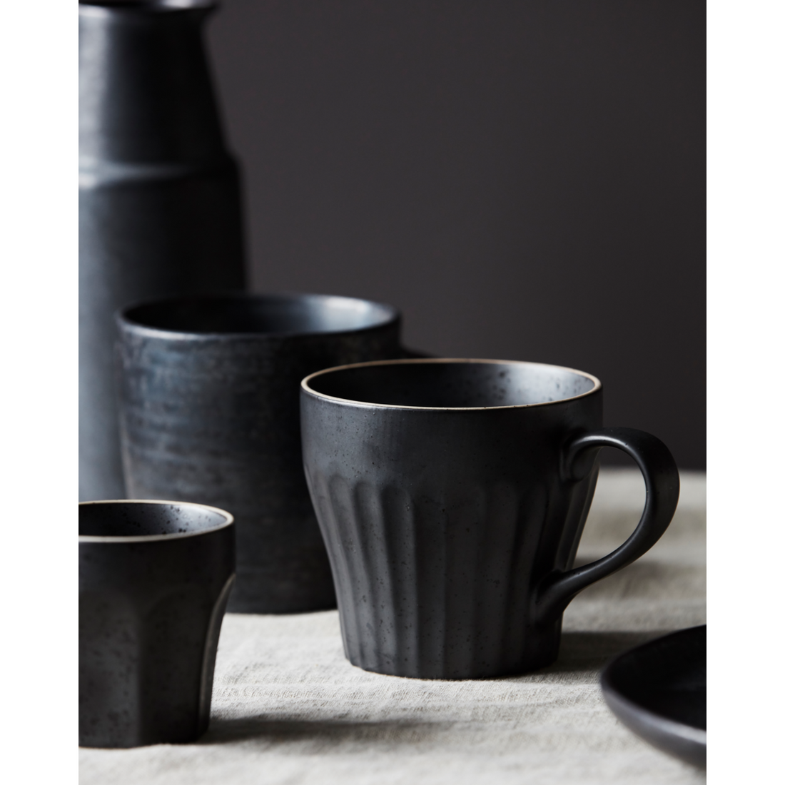 Cup, hdberica, black