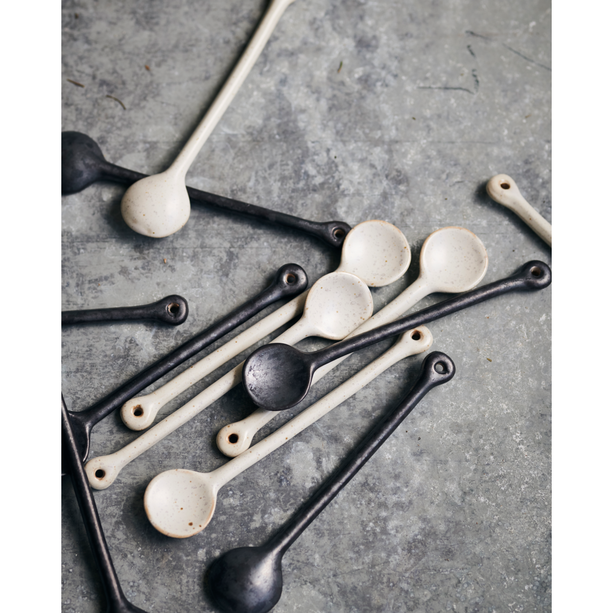 Spoon, hdpion, gray/white