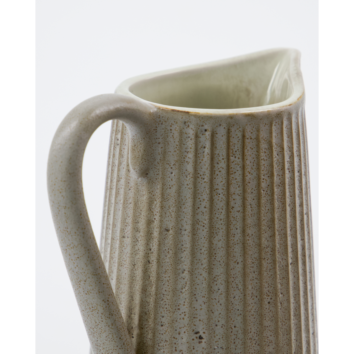 Jug, hdpleat, gray/brown