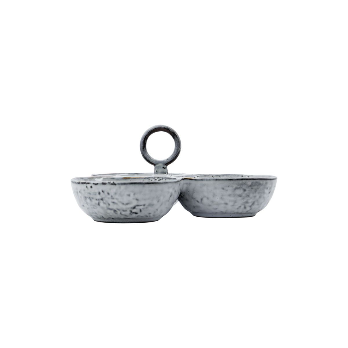 Serving Bowls, Hdrustic, Gray/Blue