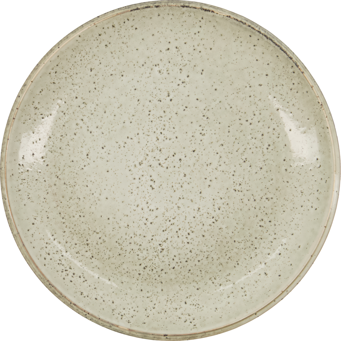 House Doctor - Plate, Lake, Gray - H: 3.5 cm, DIA: 27 cm