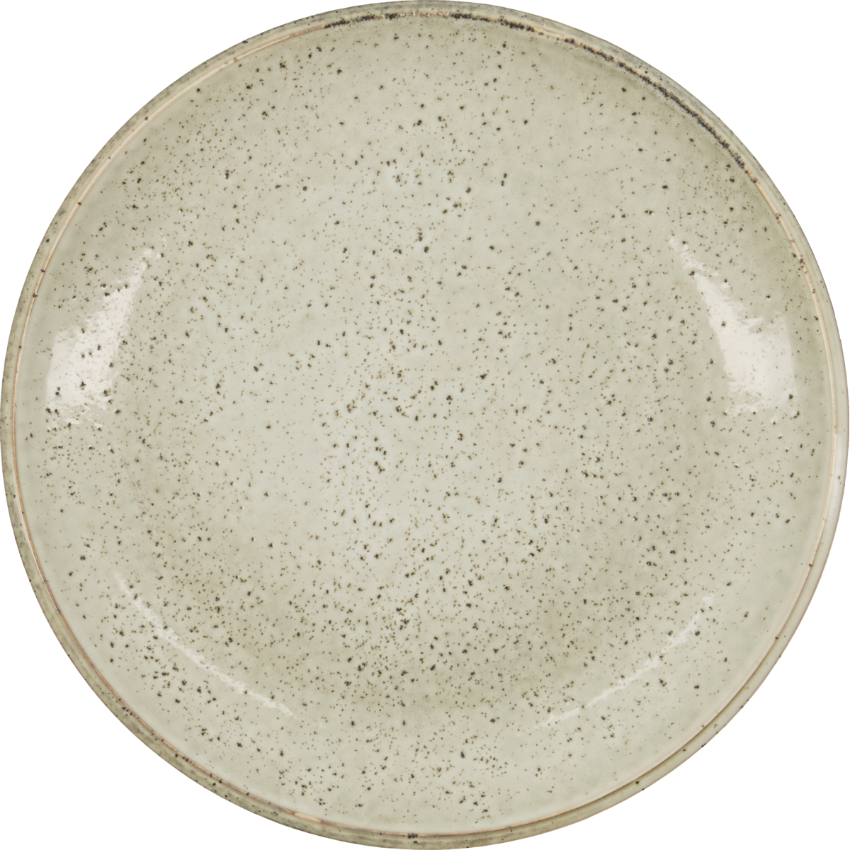 House Doctor - Plate, Lake, Gray - H: 3.5 cm, DIA: 27 cm