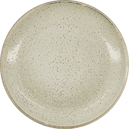 House Doctor - Plate, Lake, Gray - H: 3.5 cm, DIA: 27 cm