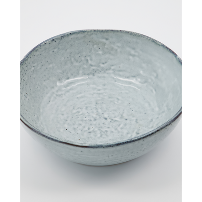 Bowl, hdrustic, gray/blue