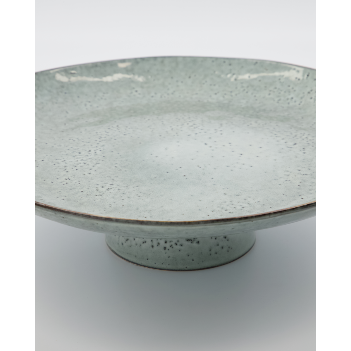 House Doctor - Cake dish, Rustic, Gray/Blue - H: 8.3 cm, DIA: 32 cm