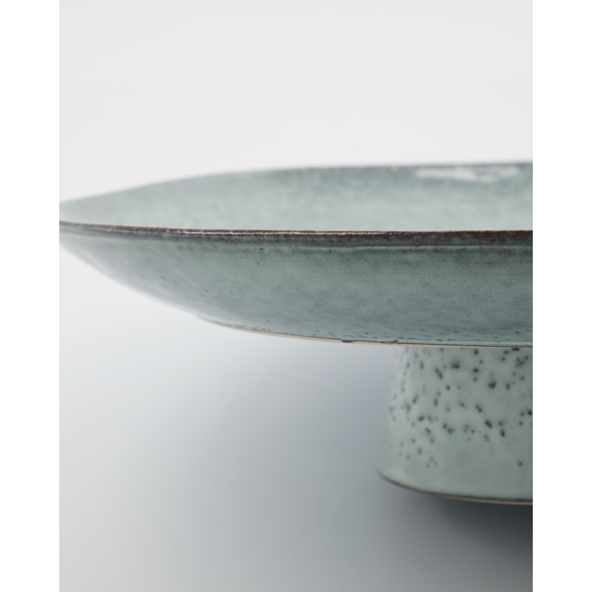 House Doctor - Cake dish, Rustic, Gray/Blue - H: 8.3 cm, DIA: 32 cm