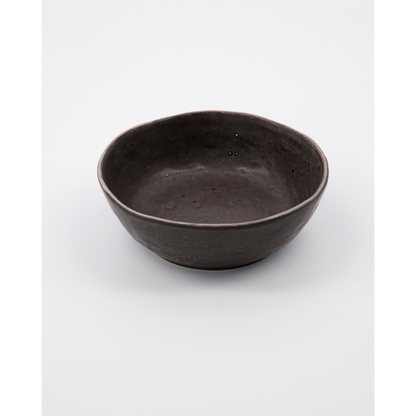 House Doctor - Bowl, Rustic, Dark Gray - H: 4.5 cm, DIA: 14 cm