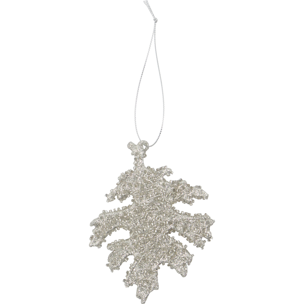 Christmas decorations, hdgliz, silver with glitter