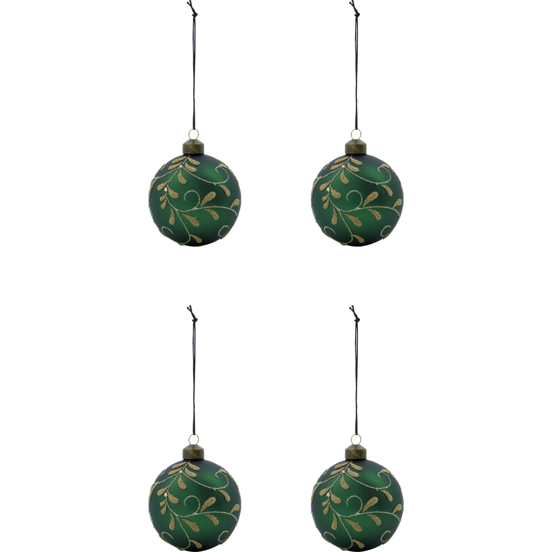 Christmas decorations, hdflori, green