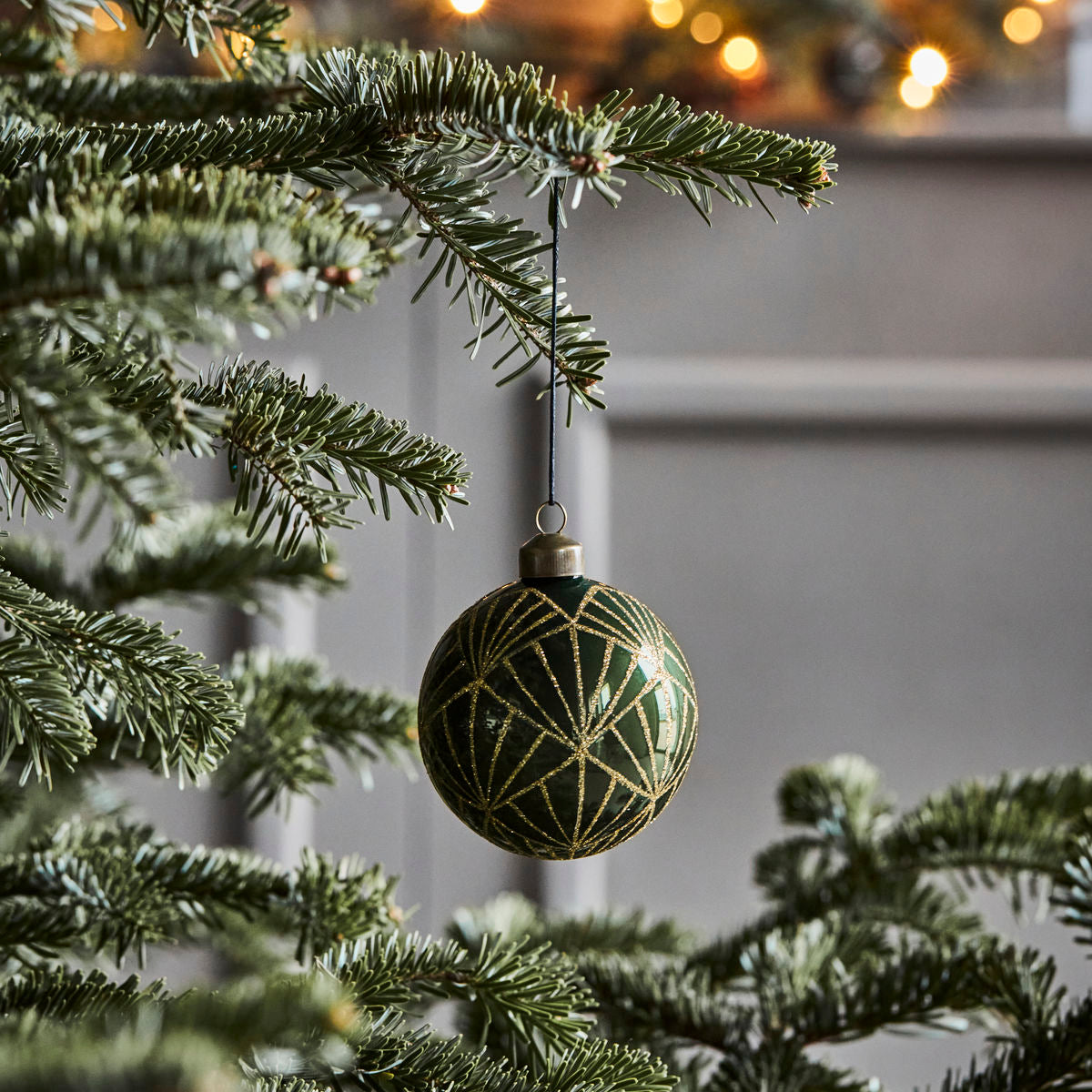 Christmas decorations, HDBoly, Green/Gold