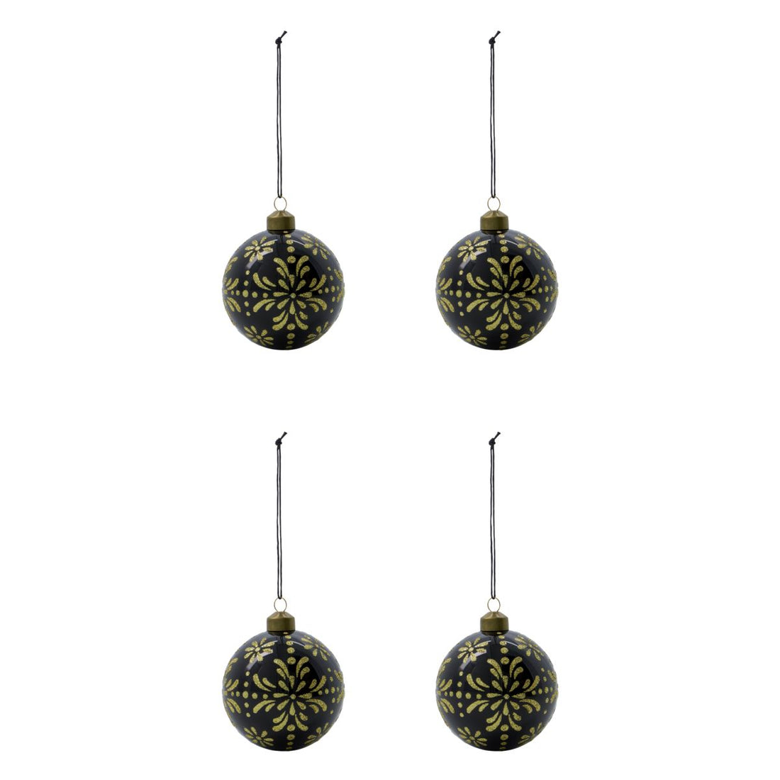 Christmas decorations, HDMOMTE, black