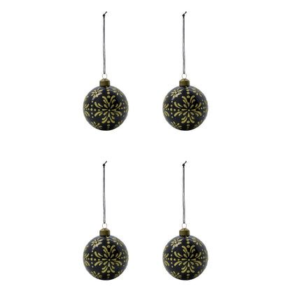 Christmas decorations, HDMOMTE, black