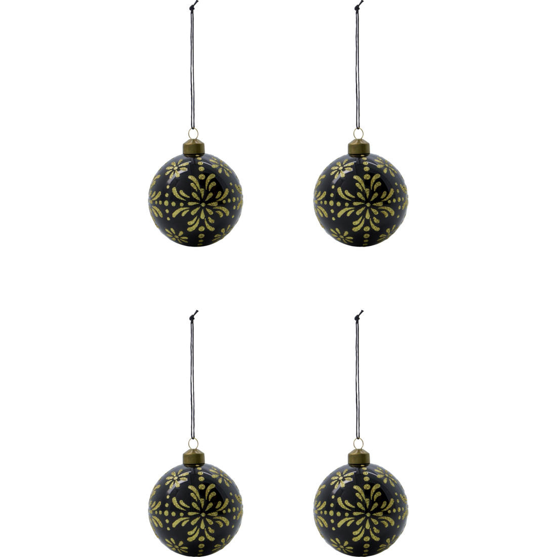 Christmas decorations, HDMOMTE, black