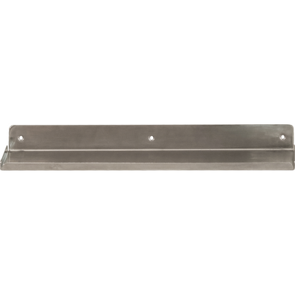 Shelf, hdledge, brushed silver