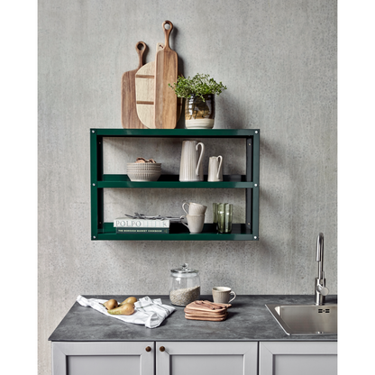 Shelf, hduse, dark green