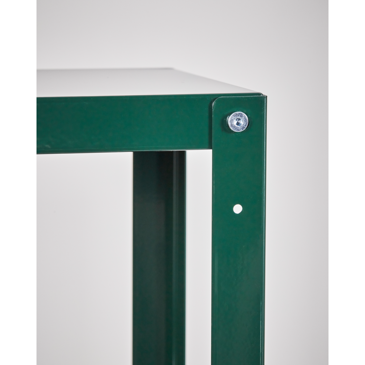 Shelf, hduse, dark green