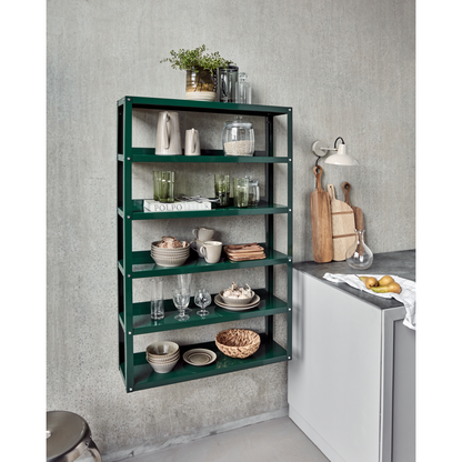 Shelf, hduse, dark green