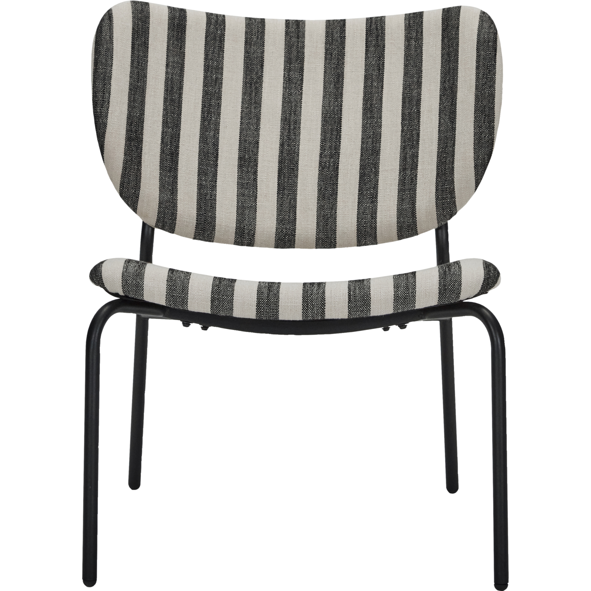 Lounge chair, hdlonga, black; white