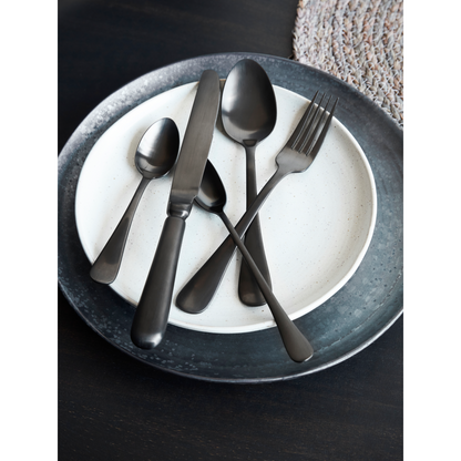 House Doctor - Long Spoon, Lery, Gunmetal - L: 19.5 cm, W: 2.5 cm