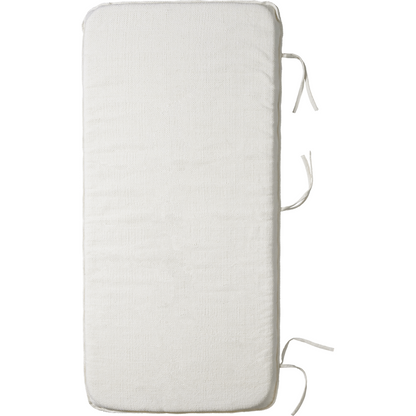 Sitting cushion with filling, hdpuna, raw white