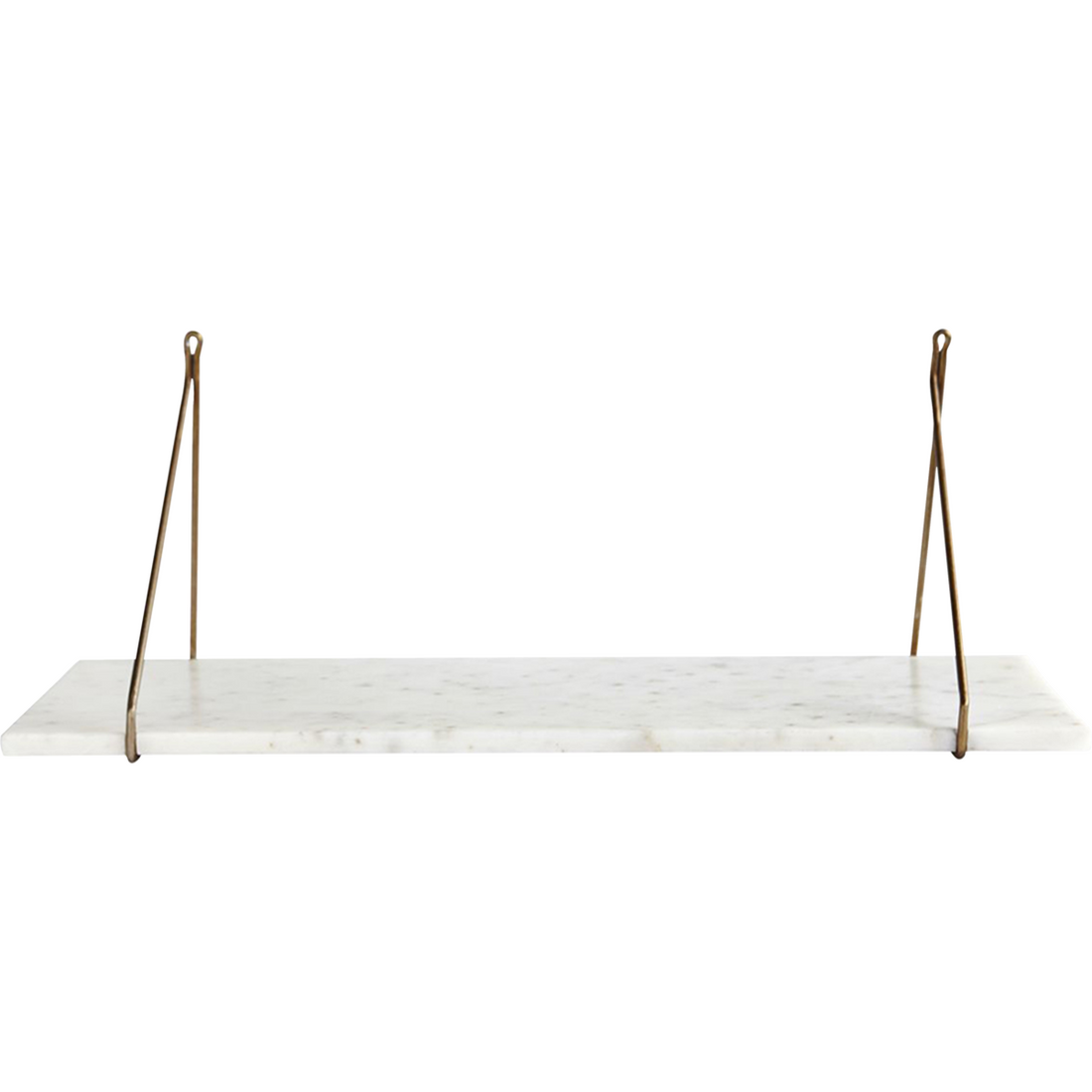 House Doctor - Shelf, Marble, White Marble - L: 70 cm, W: 24 cm