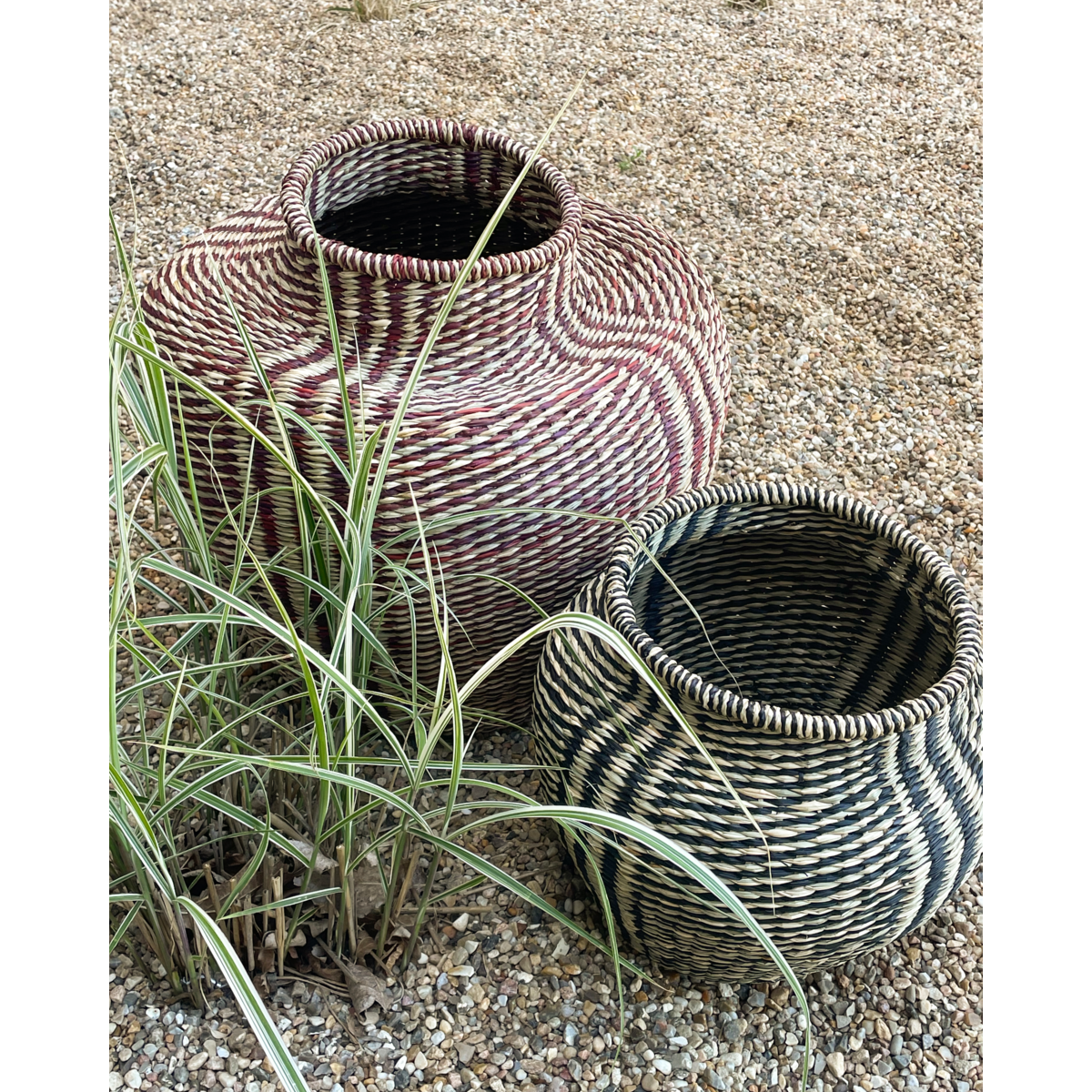 Basket, hdvilo, nature/black