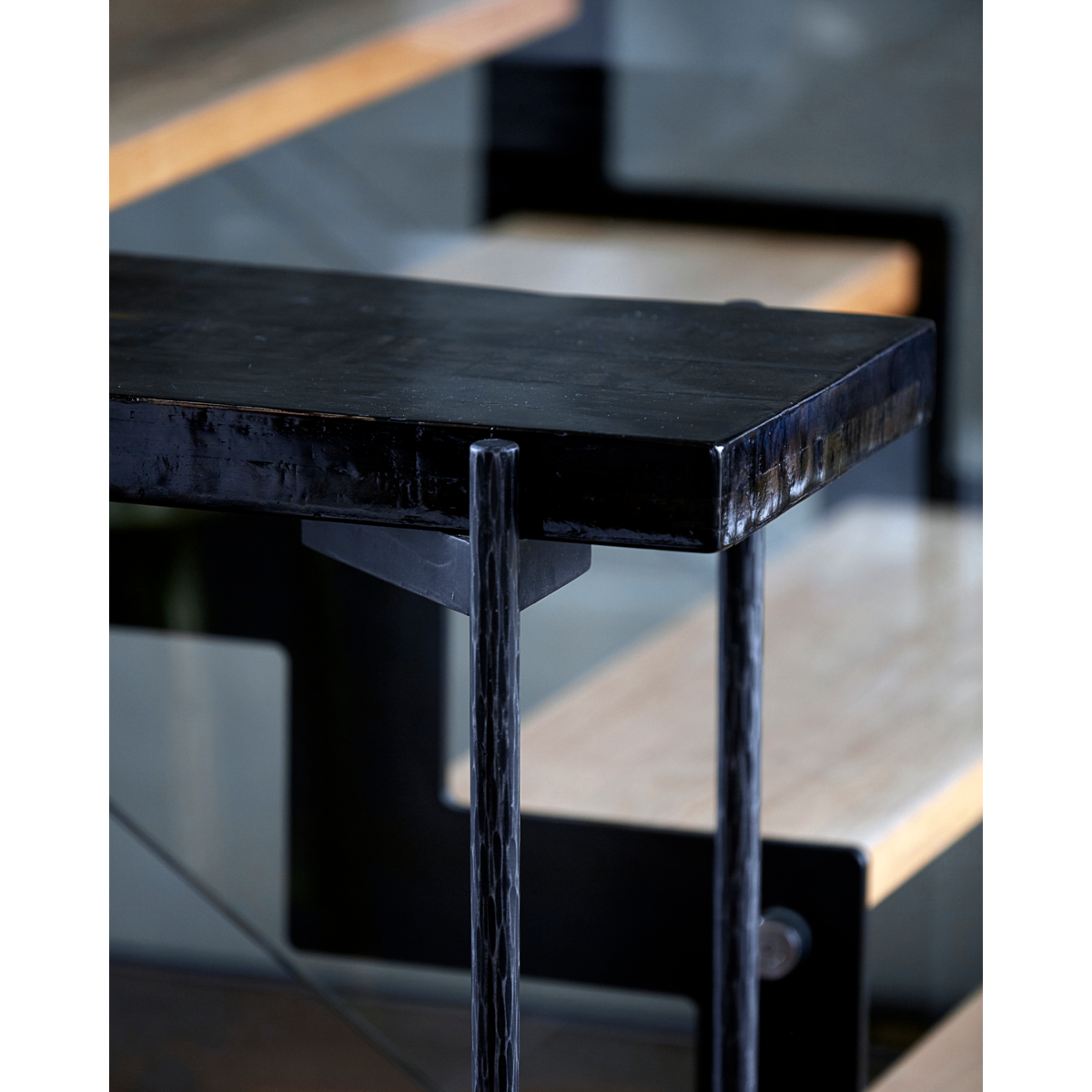 Console table, close