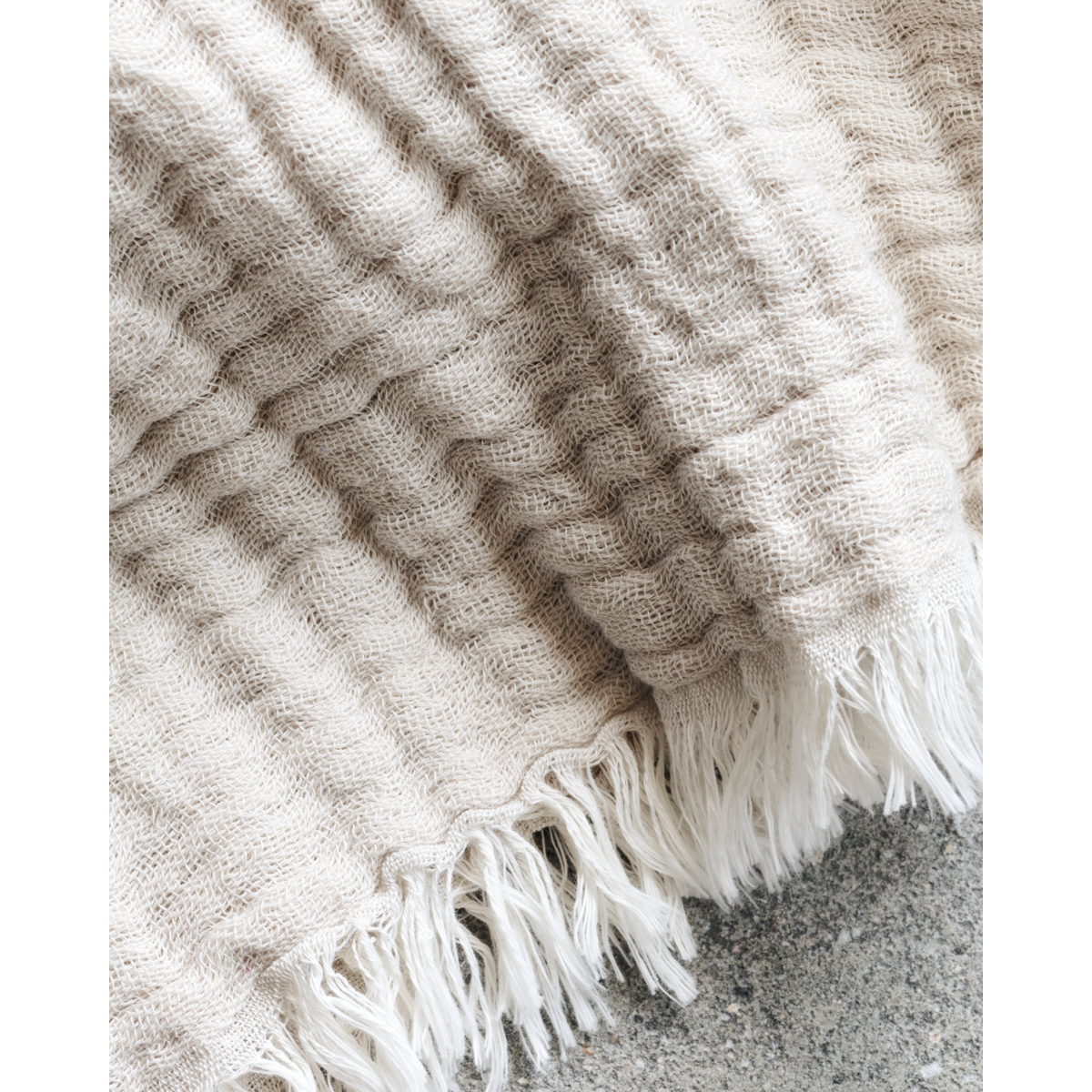 Blanket, hdalice, beige