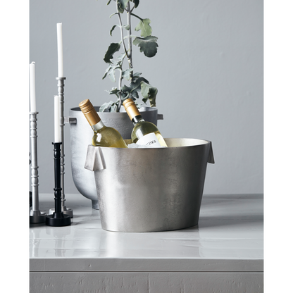 Wine cooler, hdbuck, brushed silver