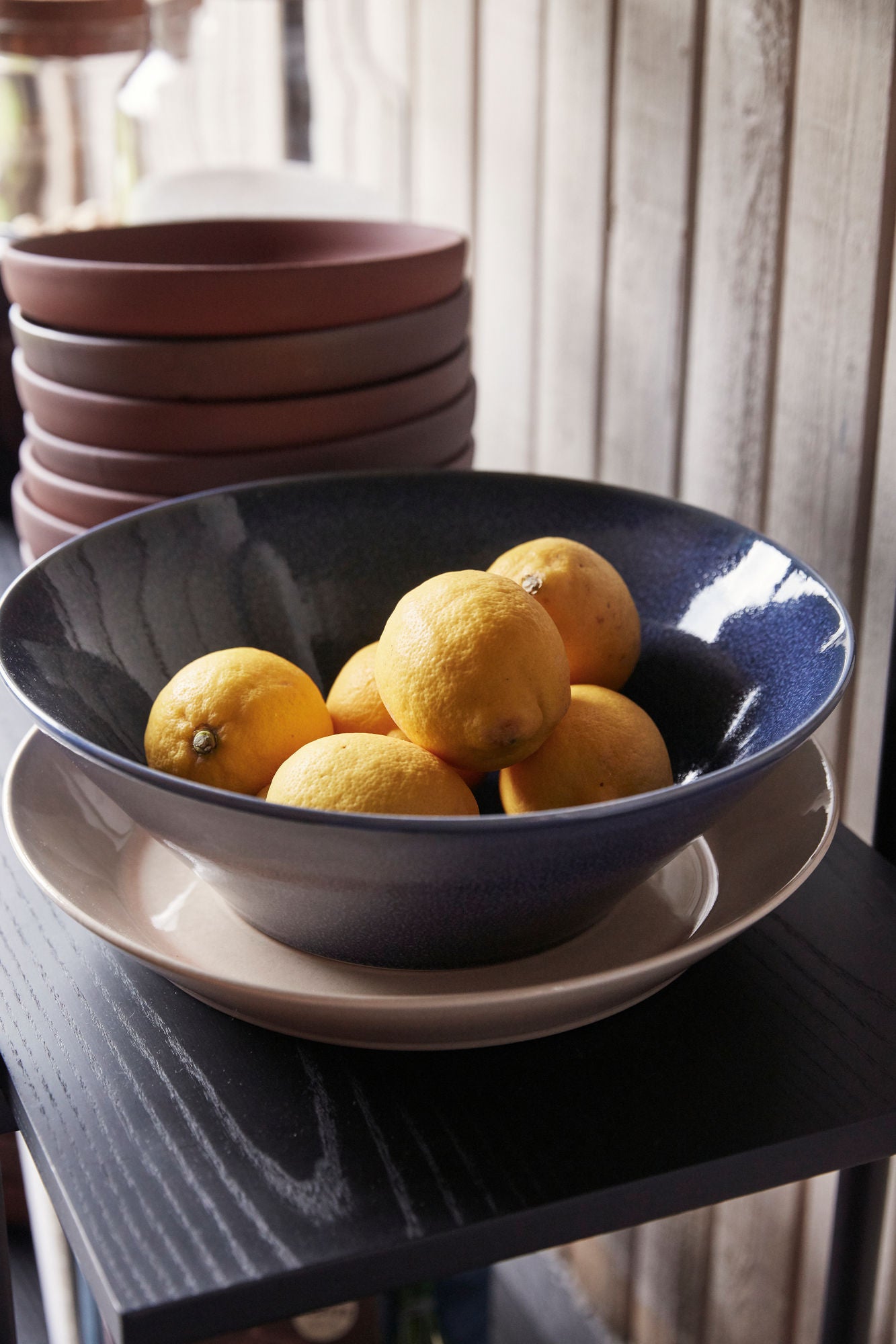 Hübsch glaze bowl small sand