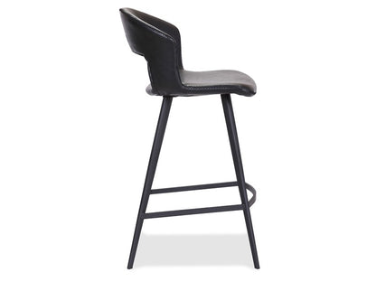 Tora bar stool, black