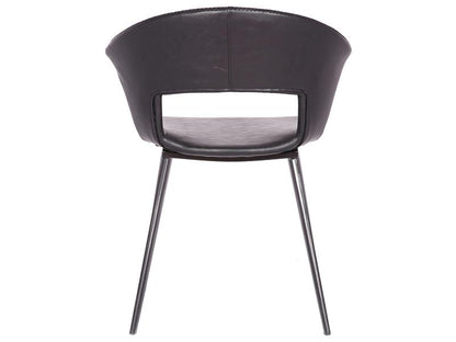 Tora dining table chair, black