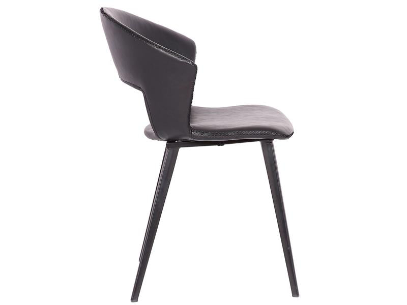 Tora dining table chair, black