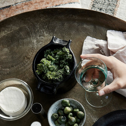 Serving dish, Earth, black