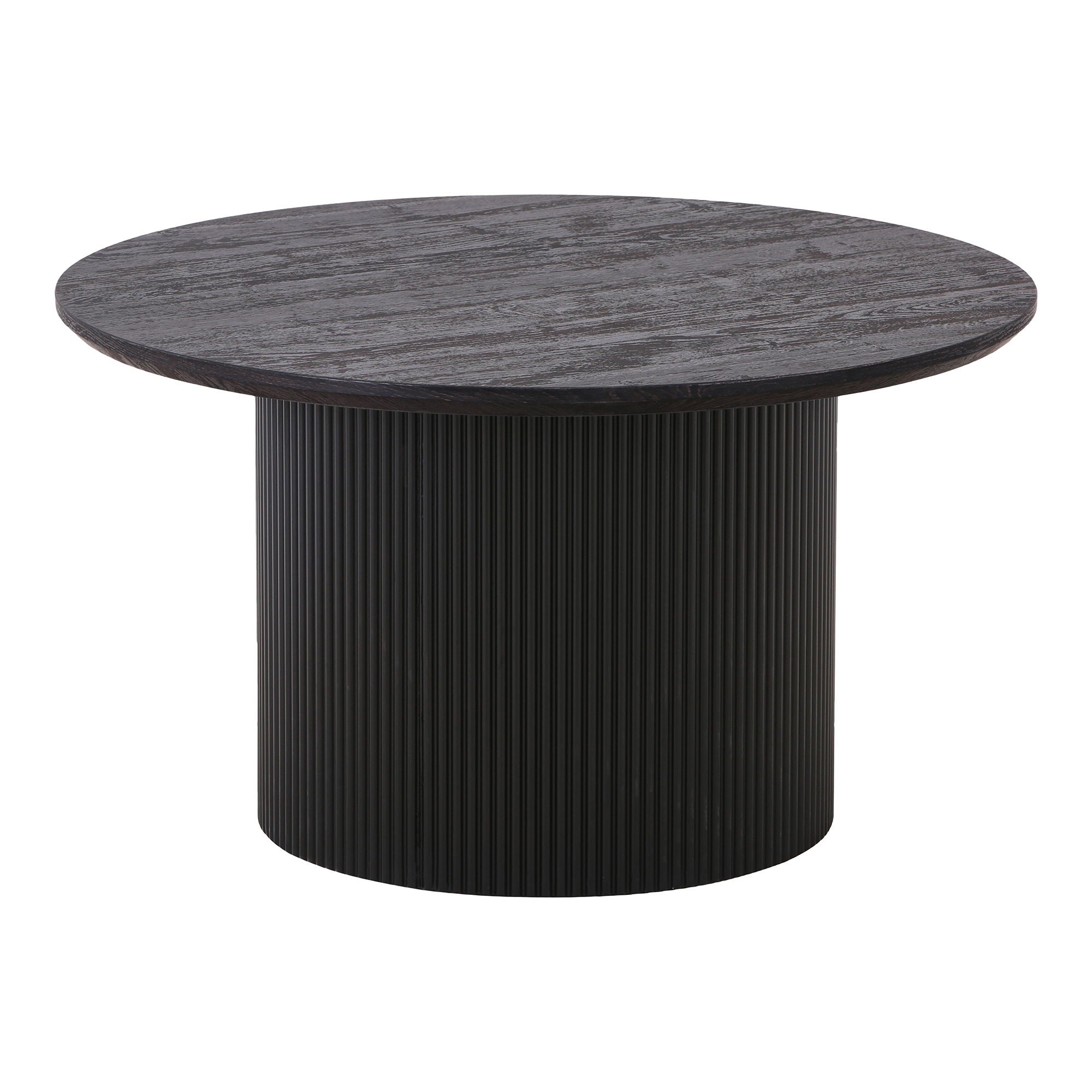 Boavista Coffee Table - Coffee Table, Dark Brown Ø80x45 cm