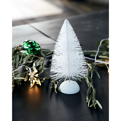 Christmas tree, hdfrost, white