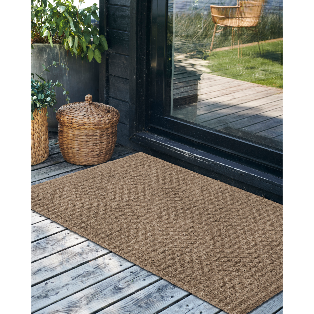 Door Mat, HDClean, Natural