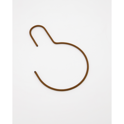 House Doctor - Round hanger, Wire, Brown - W: 13.5 cm, H: 21.5 cm