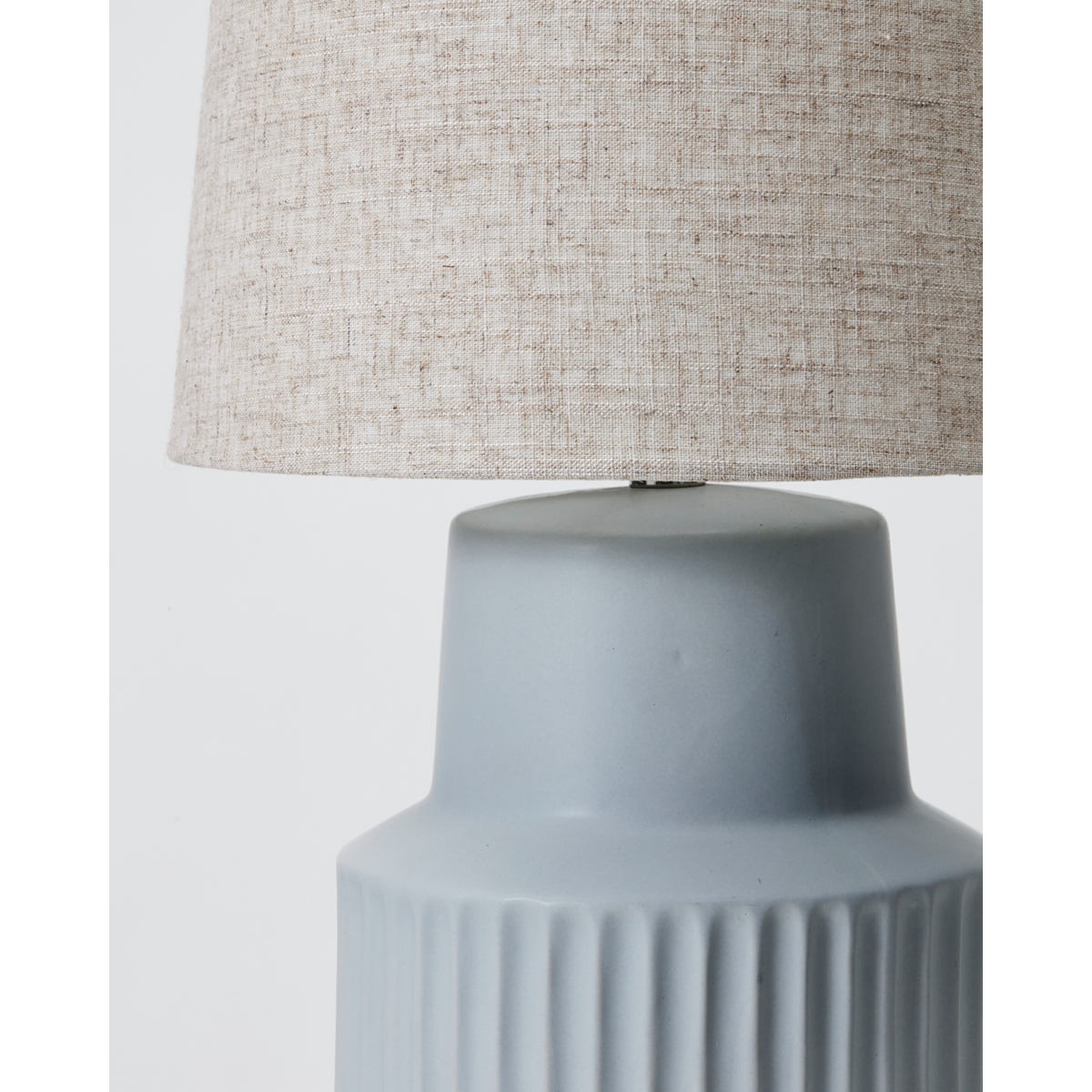 Table lamp, hdnoam, light blue