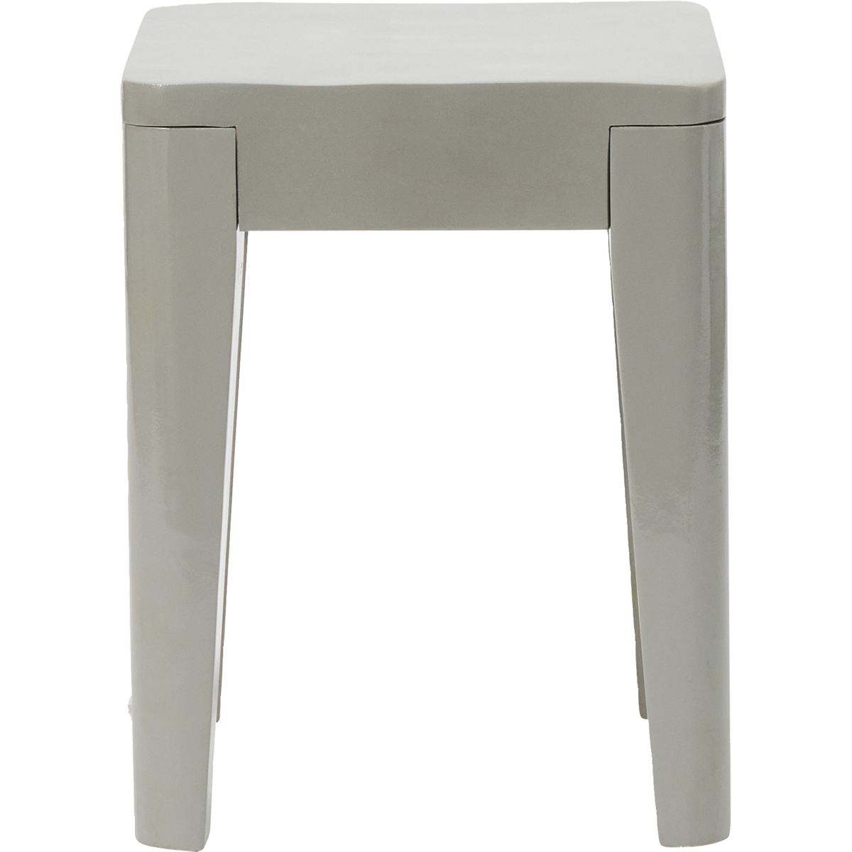 Stool, hdmolon, gray